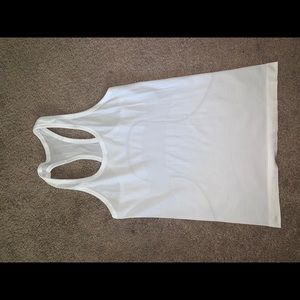Lululemon White Tank Top